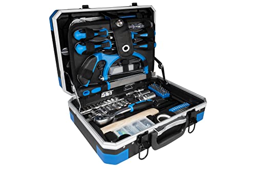 Güde 39005 Werkzeugkoffer GWZK 241 (Werkzeuset 241-teilig im handlichen Koffer, aus Chrom-Vanadium und Carbon-Stahl)